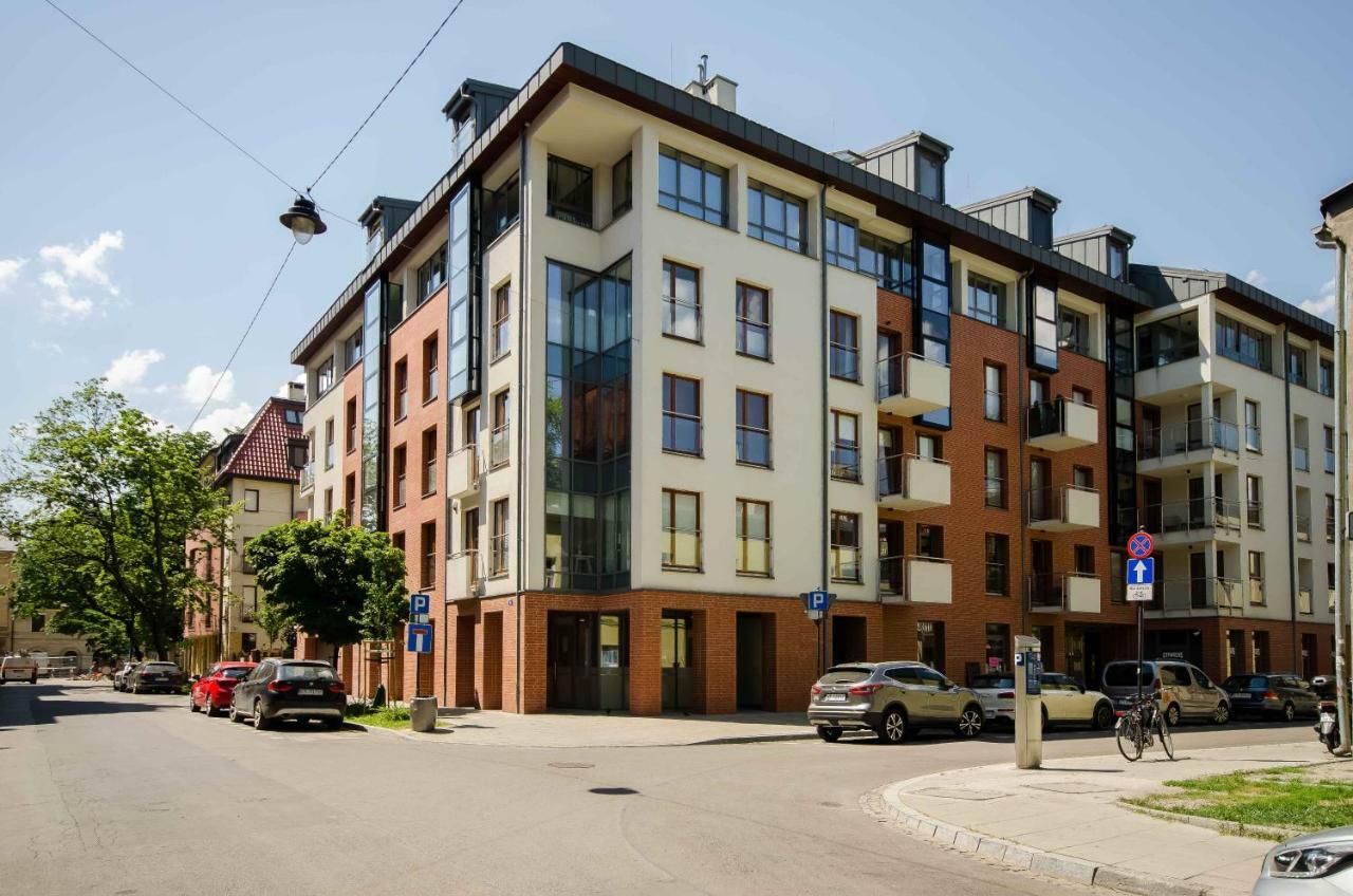 Central Kazimierz Apartment With Balcony Krasków Eksteriør bilde
